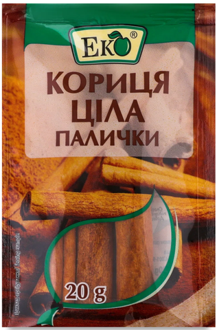 Кориця ЕКО палички 20 г